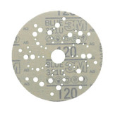 3M Hookit Abrasive Disc 321U Multi-hole, 36159, 5 in, 120, 50discs/carton, 4 cartons/case 36159 Industrial 3M Products & Supplies | Blue