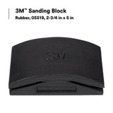3M Sanding Block, Rubber, 05519, 2-3/4 in x 5 in, 10/case 5519 Industrial 3M Products & Supplies