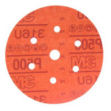 3M Hookit Abrasive Disc Dust Free, 01138, 6 in, P500, 50 discs percarton, 6 cartons/case 1138 Industrial 3M Products & Supplies | Red