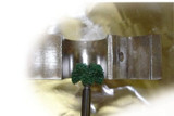 Standard Abrasives Buff and Blend Cross Buff HS, 727399, A/O Medium, 2
in x 3/4 in x 2 Ply x 1/4-20, 25/Carton, 250 ea/Case