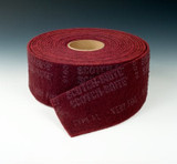 Scotch-Brite Light Deburring roll, LD-RL, A/O Very Fine, 6 in x 30 ft,2 each/case 280 Industrial 3M Products & Supplies | Maroon