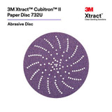 3M Cubitron II Hookit Clean Sanding Paper Disc 732U, 150+ C-weight, 5 in, Die 500LG, 50/inner, 250/case 64261 Industrial 3M Products & Supplies |