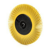 Scotch-Brite Radial Bristle Brush, 6 in x 1/2 in x 1 in 80 With
Adapter, 5 ea/Case