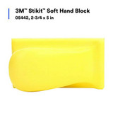 3M Stikit Soft Hand Block, 05442, 2-3/4 x 5 in, 10/case 5442 Industrial 3M Products & Supplies | Yellow