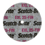 Scotch-Brite EXL Unitized Wheel, XL-UW, 2S Fine, 3 in x 1/2 in x 3/16 in, 20 each/case 27941 Industrial 3M Products & Supplies | Gray