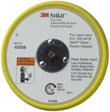 3M Stikit Low Profile Disc Pad 85104, Silver Face, Red Foam, 5 in x 3/8in 5/16-24 External, 10 each/case 85104 Industrial 3M Products & Supplies |