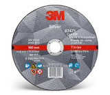 3M Silver Cut-Off Wheel, 87471, T1, 7 in x 0.045 in x 7/8 in, 25/inner 50/case 87471 Industrial 3M Products & Supplies | Black