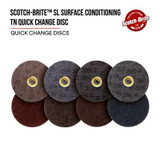 Scotch-Brite SL Surface Conditioning TN Quick Change Disc, SL-DN, Super
Duty A Coarse, 5 in, 50 ea/Case