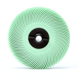 Scotch-Brite Radial Bristle Disc, 3 in x 3/8 in 1 Micron, 80/case 30132 Industrial 3M Products & Supplies | Light Green
