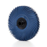Scotch-Brite Radial Bristle Disc, 3 in x 3/8 in 400, 80/case 30129 Industrial 3M Products & Supplies | Blue