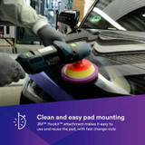 3M Perfect-It 1-Step Foam Finishing Pad, 33042, 6 in, Hookit, 2 padsper bag, 12 bags/case 33042 Industrial 3M Products & Supplies | Purple