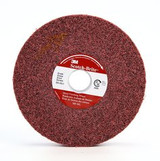 Scotch-Brite Metal Finishing Wheel, MF-WL, A/O Coarse, 8 in x 1 in x 3 in, 3 each/case 5414 Industrial 3M Products & Supplies | Maroon