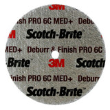 Scotch-Brite Deburr and Finish Pro Unitized Wheel, DP-UW, 6C Medium+, 3 in x 1/4 in x 1/4 in, 40 each/case 65004 Industrial 3M Products & Supplies