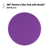 3M Painter's Disc Pad with Hookit, 05778, 6 in, 10/case 5778 Industrial 3M Products & Supplies | Black