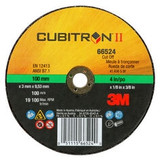 3M Cubitron II Cut-Off Wheel, 66524, 36, T41, 100 mm x 3 mm x 9.53 mm,25/inner, 50 each/case 66524 Industrial 3M Products & Supplies
