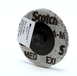 Scotch-Brite Roloc EXL Unitized Wheel TR, 3 in x 1/4 in x NH 3S FIN,100 each/case, SPR 022530A 33607 Industrial 3M Products & Supplies | Gray