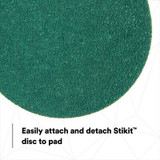 3M Green Corps Stikit Production Disc, 01548, 6 in, 36 grit, 100
discs per carton, 5 cartons per case