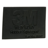 3M Wetordry Rubber Squeegee, 05517, 2-3/4 in x 4 1/4 in, 50 per case 5517