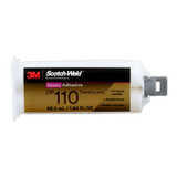 3M Scotch-Weld Epoxy Adhesive DP110, Translucent, 48.5mL Duo-Pak,
12/Case