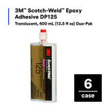 3M Scotch-Weld Epoxy Adhesive DP125, 400 m L Duo-Pak,6/case 87843 Industrial 3M Products & Supplies | Translucent