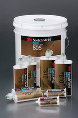 3M Scotch-Weld Low Odor Acrylic Adhesive DP810NS, 200 m L Duo-Pak,12/case 49084 Industrial 3M Products & Supplies | Tan