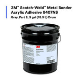 3M Scotch-Weld Metal Bonder Acrylic Adhesive 8407NS, Part B, 5Gallon Drum (Pail) 86306 Industrial 3M Products & Supplies | Gray