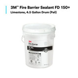 3M Fire Barrier Sealant FD 150+, Limestone, 4.5 Gallon Drum (Pail) 16565