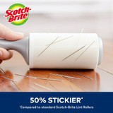 Scotch-Brite 50% Stickier Lint Roller 830RS-48, 4 in x 25.1 ft (10.1 cmx 7.65 m), 6/1 59858 Industrial 3M Products & Supplies