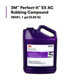 3M Perfect-It EX AC Rubbing Compound, 36061, 1 gal (8.95 lb), 4 per
case