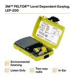 3M PELTOR Level Dependent Earplug, LEP-200 93825 Industrial 3M Products & Supplies | Yellow