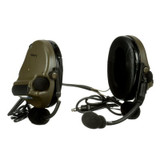 3M PELTOR Com Tac V Headset MT20H682BB-19 GN, Neckband, DL, Standard Dynamic Mic, NATO Wiring, Green, 10 each/case 94589 Industrial 3M Products &