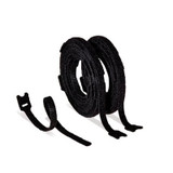 Scotch Bundling Straps RF3760, 30 count, 0.25 in x 8 in (6.3 mm x 20.3cm) Black 38057 Industrial 3M Products & Supplies