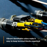 3M Scotchlok Block Fork Vinyl Insulated, 50/bottle, MV10-10FBX,
suitable for use in a terminal block, 500/Case