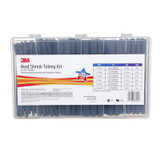 3M Heat Shrink Tubing Assorted Kit FP-301-, 5 kits/case 38139 Industrial 3M Products & Supplies | Black