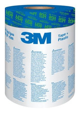 3M ScotchBlue Tape + Plastic with Dispenser PTD2093EL-24-S