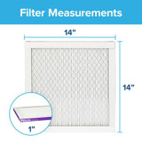 Filtrete Ultra Allergen uction Filter UR11-2PK-1E, 14 in x 14 in x 1 in (35.5 cm x 35.5 cm x 2.5 cm) 99163 Industrial 3M Products & Supplies | Red