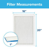 Filtrete Ultimate Allergen uction Filter UT00-2PK-1E, 16 in x 20 in x 1 in (40.6 cm x 50.8 cm x 2.5 cm) 99148 Industrial 3M Products & Supplies | Red