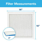 Filtrete™ Ultimate Allergen Reduction Filter UT11-2PK-1E, 14 in x 14 in x 1 in (35.5 cm x 35.5 cm x 2.5 cm)