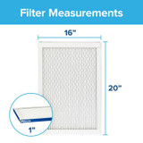 Filtrete Elite Allergen uction Filter EA00-2PK-1E, 16 in x 20 in x 1 in (40.6 cm x 50.8 cm x 2.5 cm) 99134 Industrial 3M Products & Supplies | Red