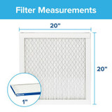 Filtrete Elite Allergen uction Filter EA02-2PK-1E, 20 in x 20 in x 1 in (50.8 cm x 50.8 cm x 2.5 cm) 99132 Industrial 3M Products & Supplies | Red