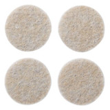 Scotch Round Felt Pads SP801-NA, Beige, 1 in, 16/pk