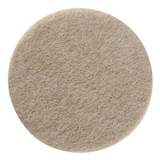 Scotch Round Felt Pads SP808-NA, Beige, 3 in, 4/pk