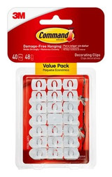 Command Decorating Clips Value Pack 17026-40ES