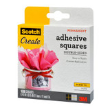 Scotch Adhesive Squares 009-1000-CFT, 1000 squares/pack 2814 Industrial 3M Products & Supplies | Transparent