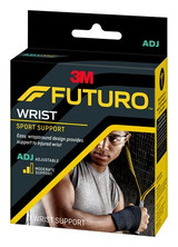 FUTURO Sport Wrist Support, 09033ENR, ADJ 20141 Industrial 3M Products & Supplies | Black