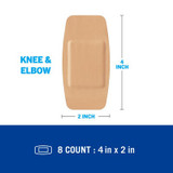 Nexcare Cushioned Waterproof Foam Bandages, Knee & Elbow, 8 ct.,
522-08CB