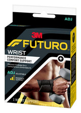 FUTURO Performance Comfort Wrist Support, 01036ENR, Adjustable 20061 Industrial 3M Products & Supplies | Black