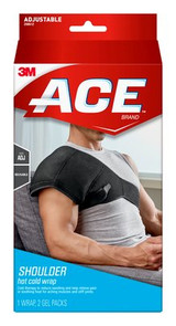 ACE Shoulder Hot/Cold Wrap 208612, One Size - Adjustable