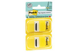 Post-it Flags 680-YW12, 1 in. x 1.7 in. (25.4 mm x 43.2 mm) CanaryYellow 12 disp/box 4 bx/cs 98369