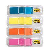 Post-it Flags 683-4ABX, .47 in. x 1.7 in. Assorted Brights 96539